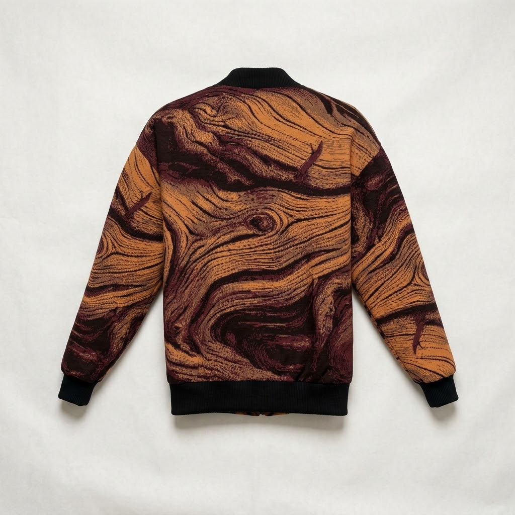 Ambar Wood-Unisex Zipped Bomber Jacket