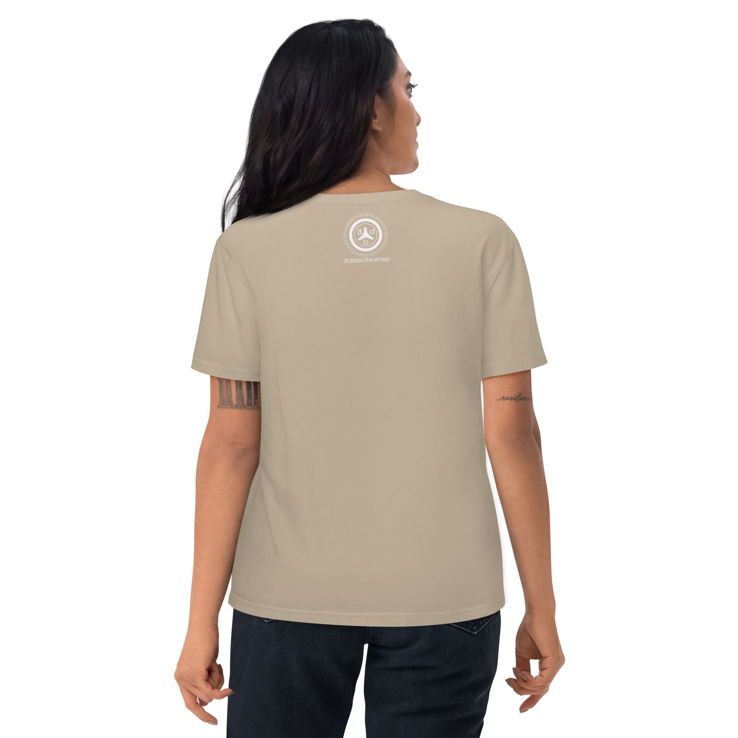 3db-23-Unisex organic cotton t-shirt
