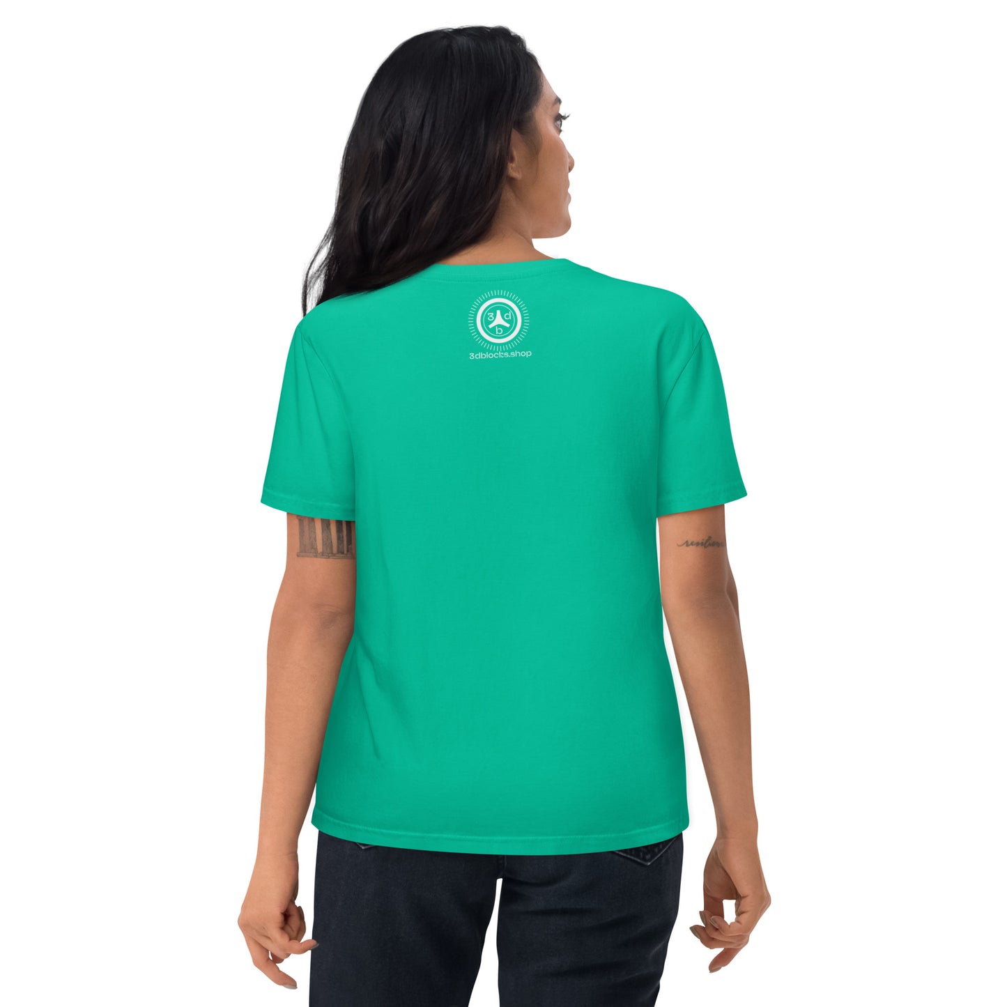 3db-23-Unisex organic cotton t-shirt