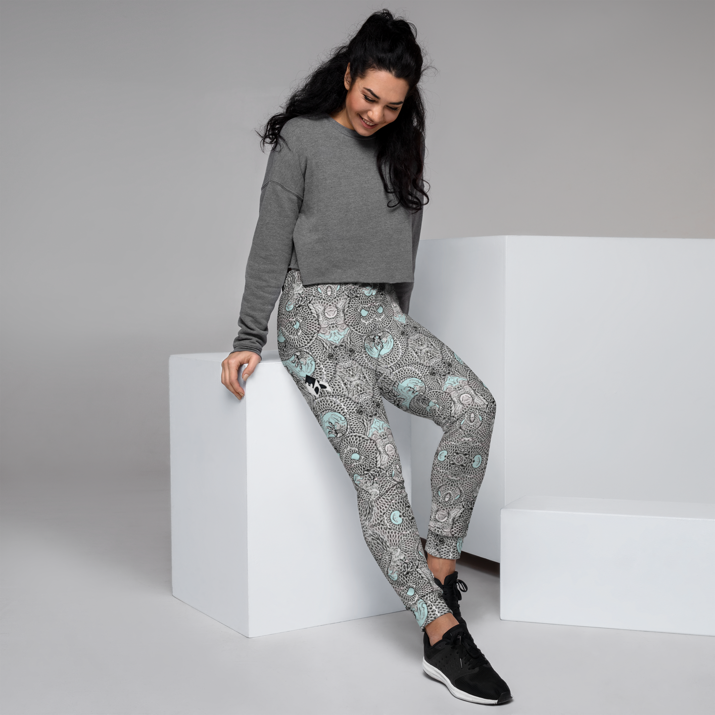 3db-dragon-C3-Women's Joggers