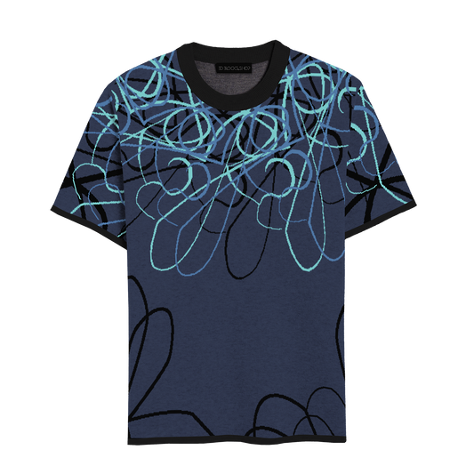 Short Sleeve -Navy (pacific - arubablue - black)