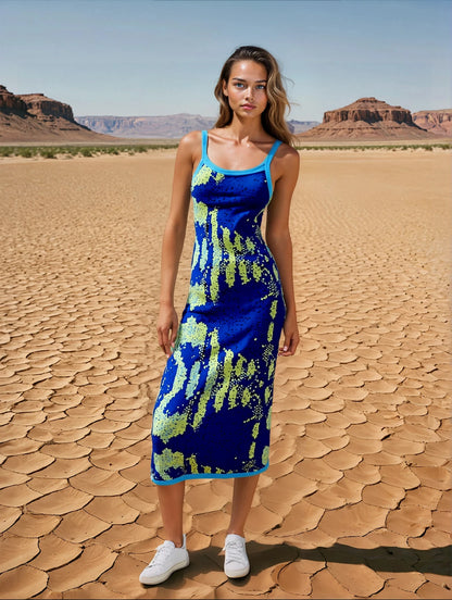 Women's Slip Dress BLUE