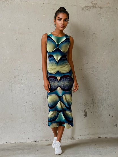 SCAMAS001 Elise Maxi Dress