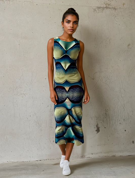 SCAMAS001 Elise Maxi Dress