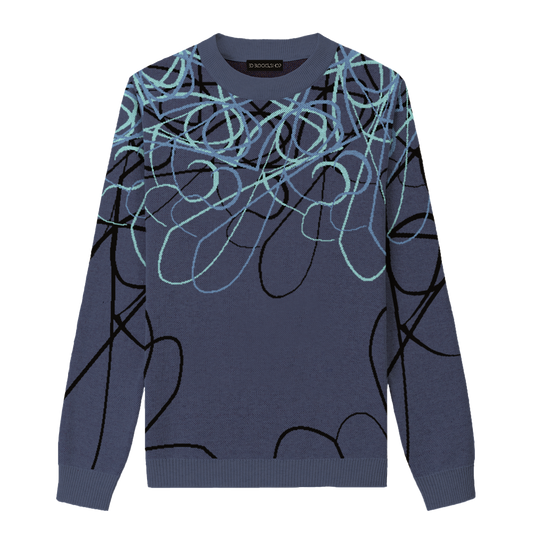 Sweater - Navy(pacific-aruba blue-black)