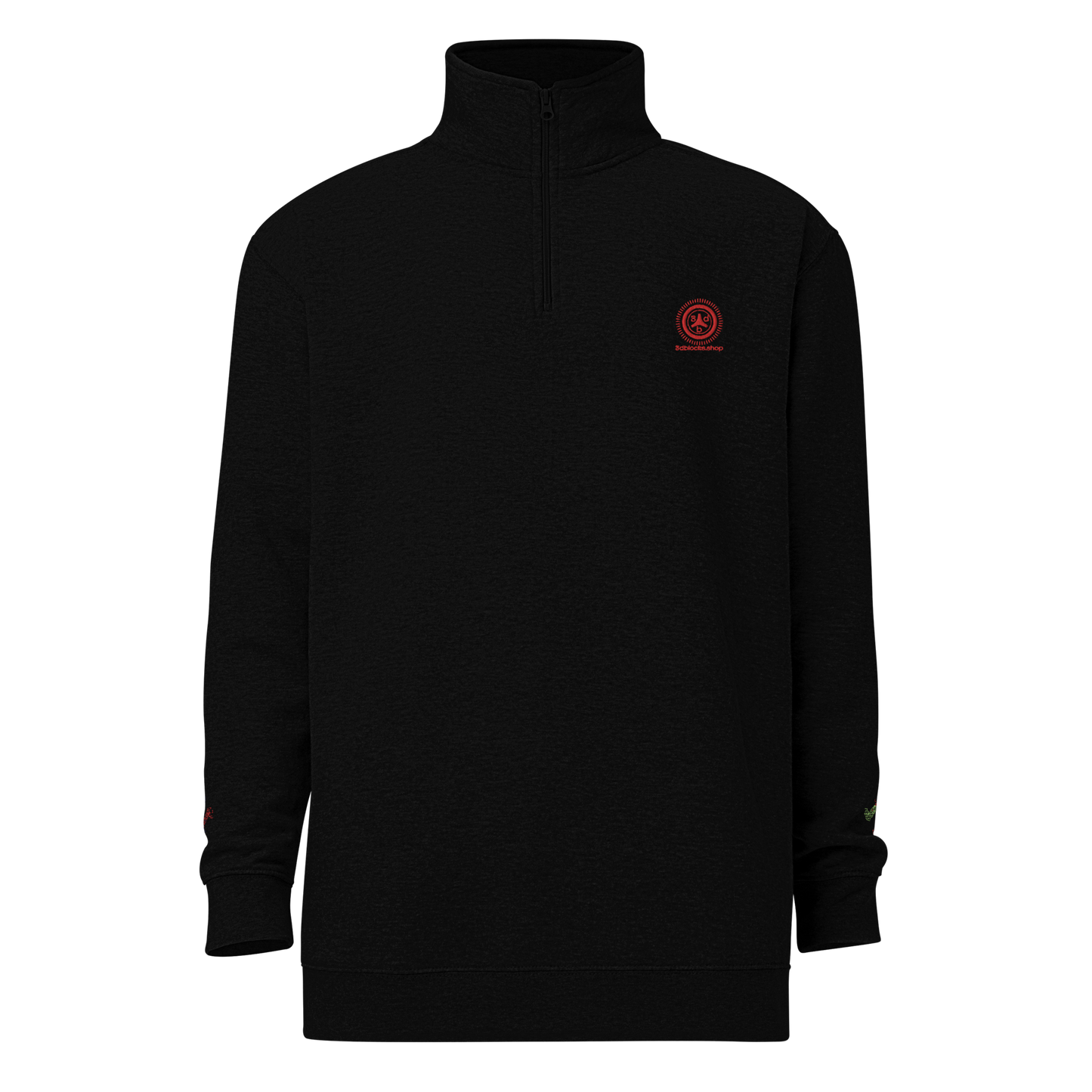 Unisex fleece pullover