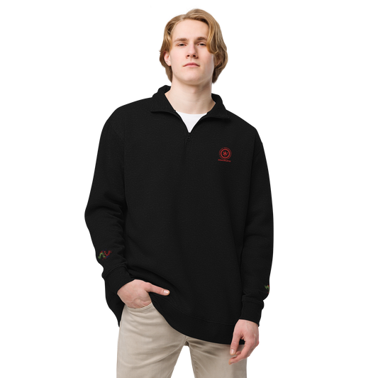 Unisex fleece pullover
