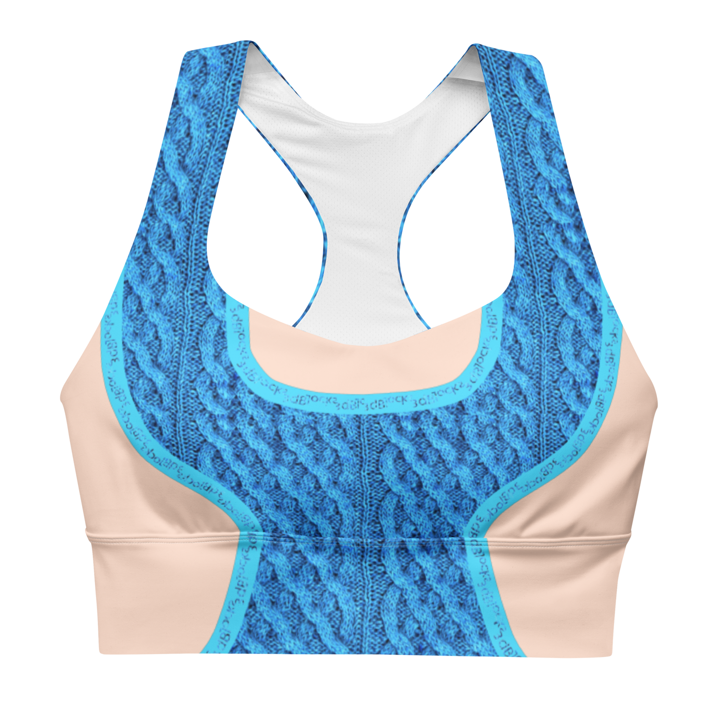 FIG HEATC7B-Longline sports bra