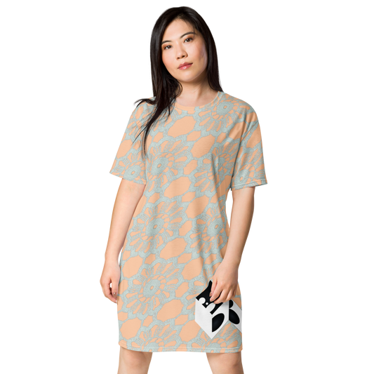 3DB-T-shirt dress_nude